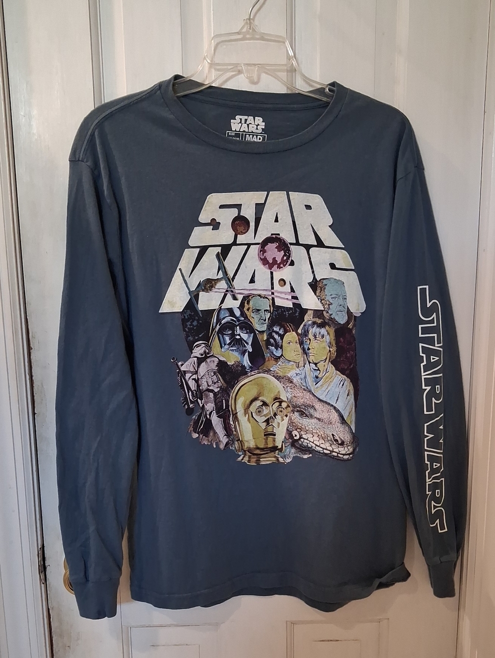 MAD Engine Star Wars Label Graphic Tee - Charcoal